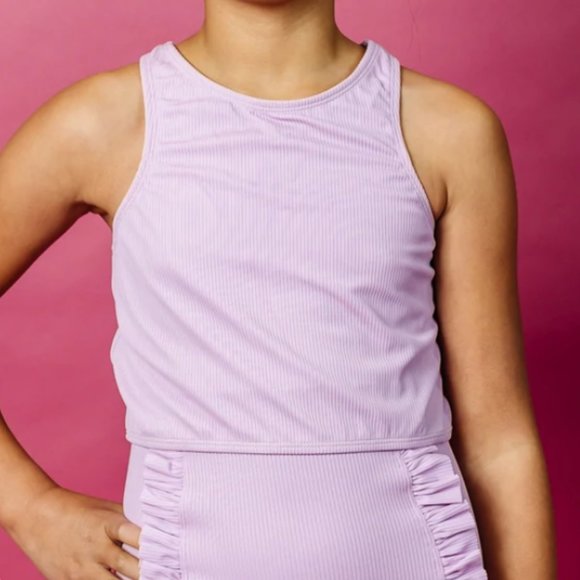 Girls/tween 12-13y racer-back swim top NWOT - Picture 4 of 5